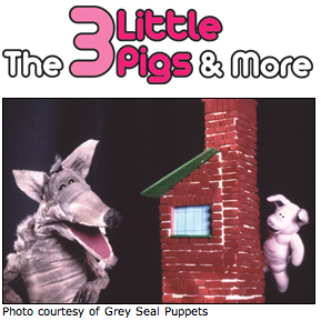 The 3 Little Pigs & More at Center for Puppetry Arts