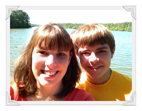 Alicia and Sebastian at Sweetwater Creek State Park