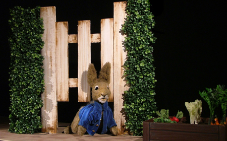 Peter Rabbit at Center for Puppetry Arts