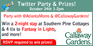 Callaway Gardens Twitter Party October 24th, 2013