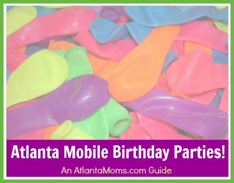 Atlanta mobile birthday parties for kids