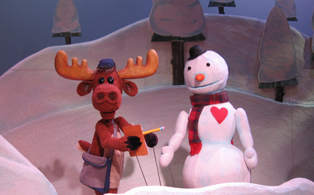 Stan the Lovesick Snowman at Center for Puppetry Arts