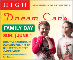 HIGH Museum “Dream Cars” Arts & Rec event