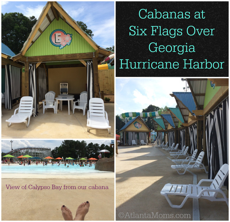 Hurricane Harbor Cabana at Six Flags Over Georgia