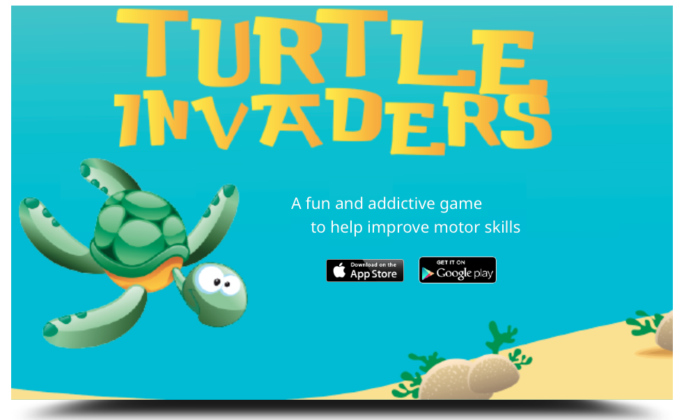 Turtle Invaders educational app