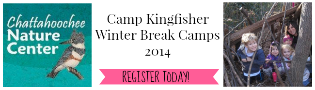 Camp Kingfisher Winter Break Camp at Chattahoochee Nature Center